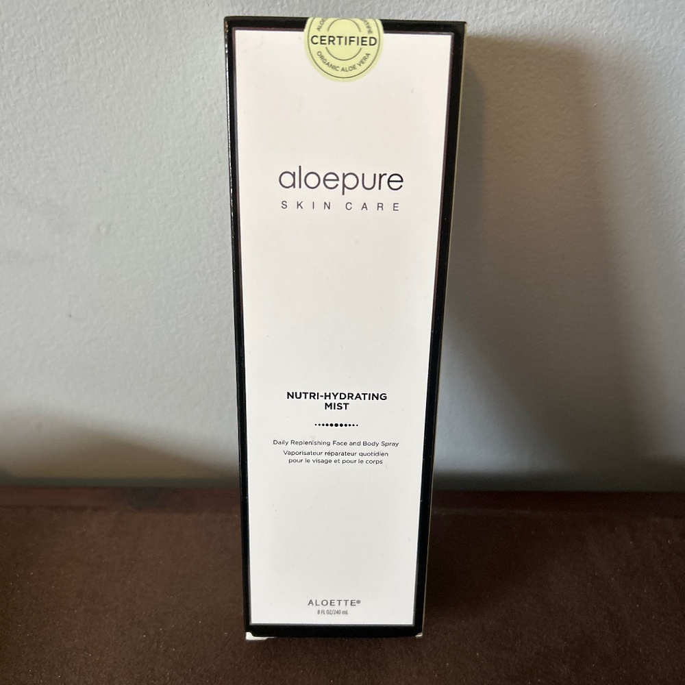 Aloette Aloepure skin care nutri-hydrating mist